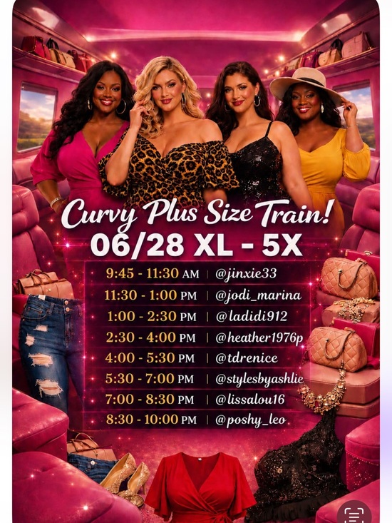 Other - 6/28 Curvy Plus Size Train